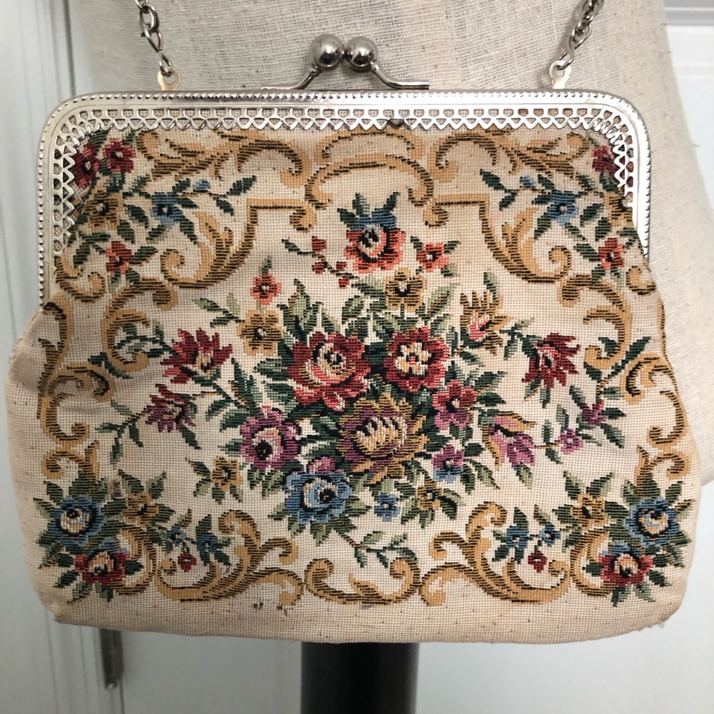 Vintage Walborg Tapestry Purse